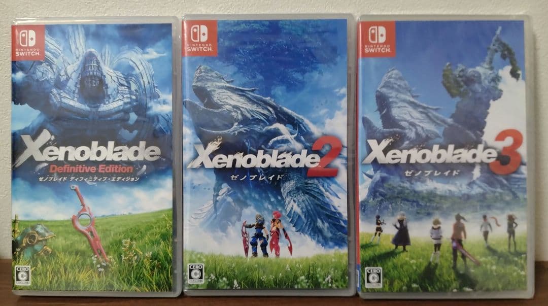XenobladeゼノブレイドDE.２.３