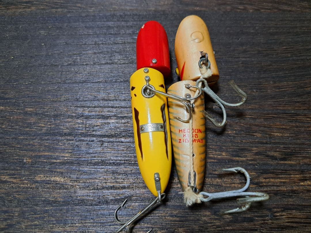 HEDDON　OLD　KING ZIG-WAG　&　道楽　半信半疑