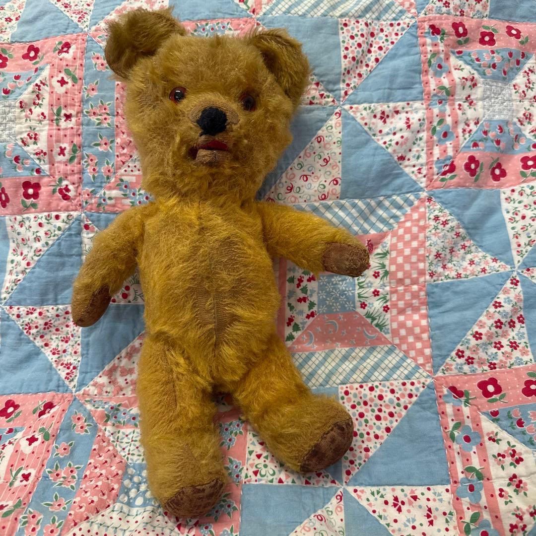 イギリス購入アンティークベア約30cm