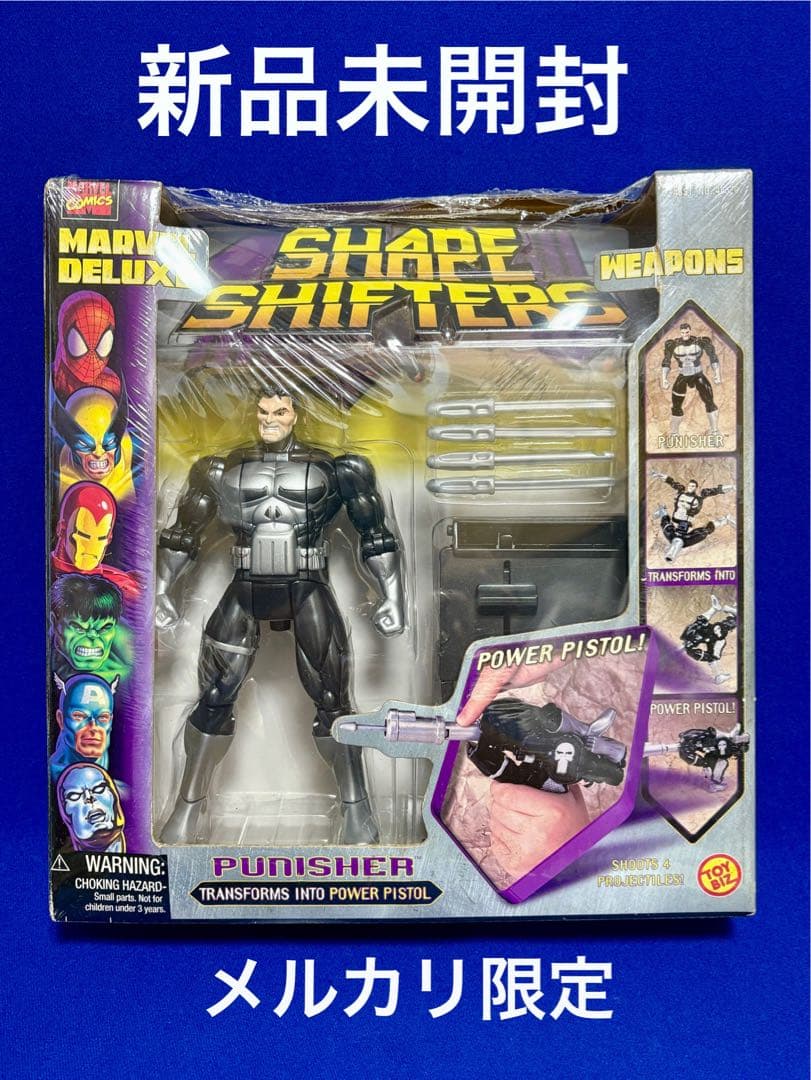 ★新品未開封 TOYBIZ製 シェイプシフターズ パニッシャー 1990年代