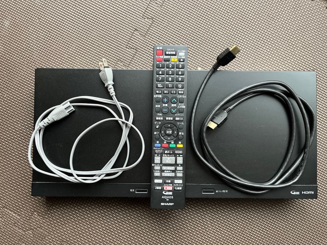 BD-NW1100 ブルーレイレコーダー シャープ