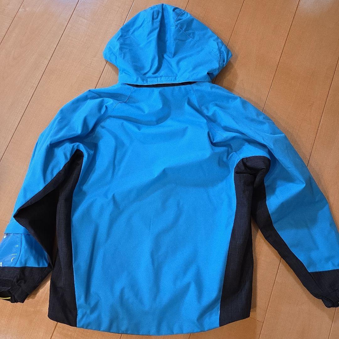 ✨DESCENTE✨150cm 子ども用スキーウェア (ブルー/グレー)