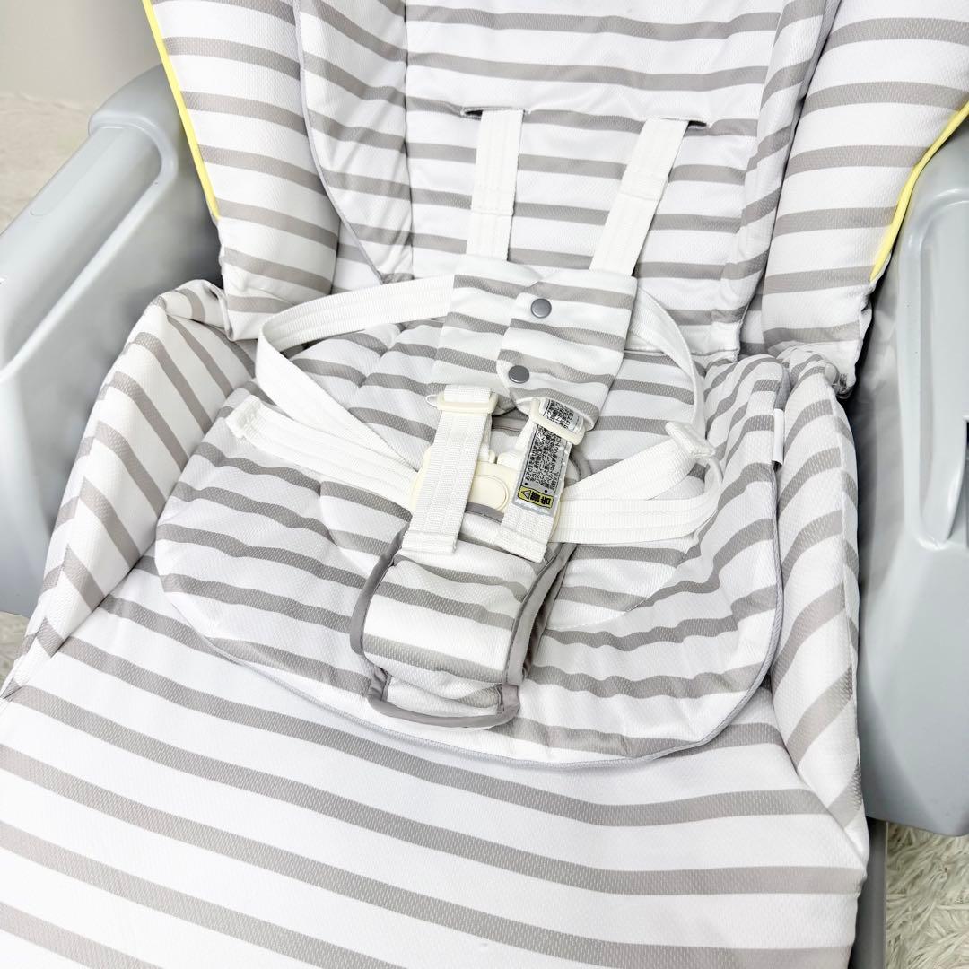 美品 Aprica ユラリズム ハイローチェア エレファントラブ 手動