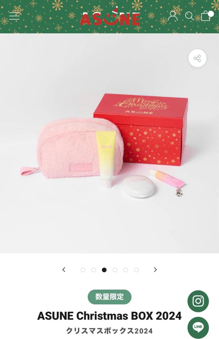 asne 2024 クリスマスボックス