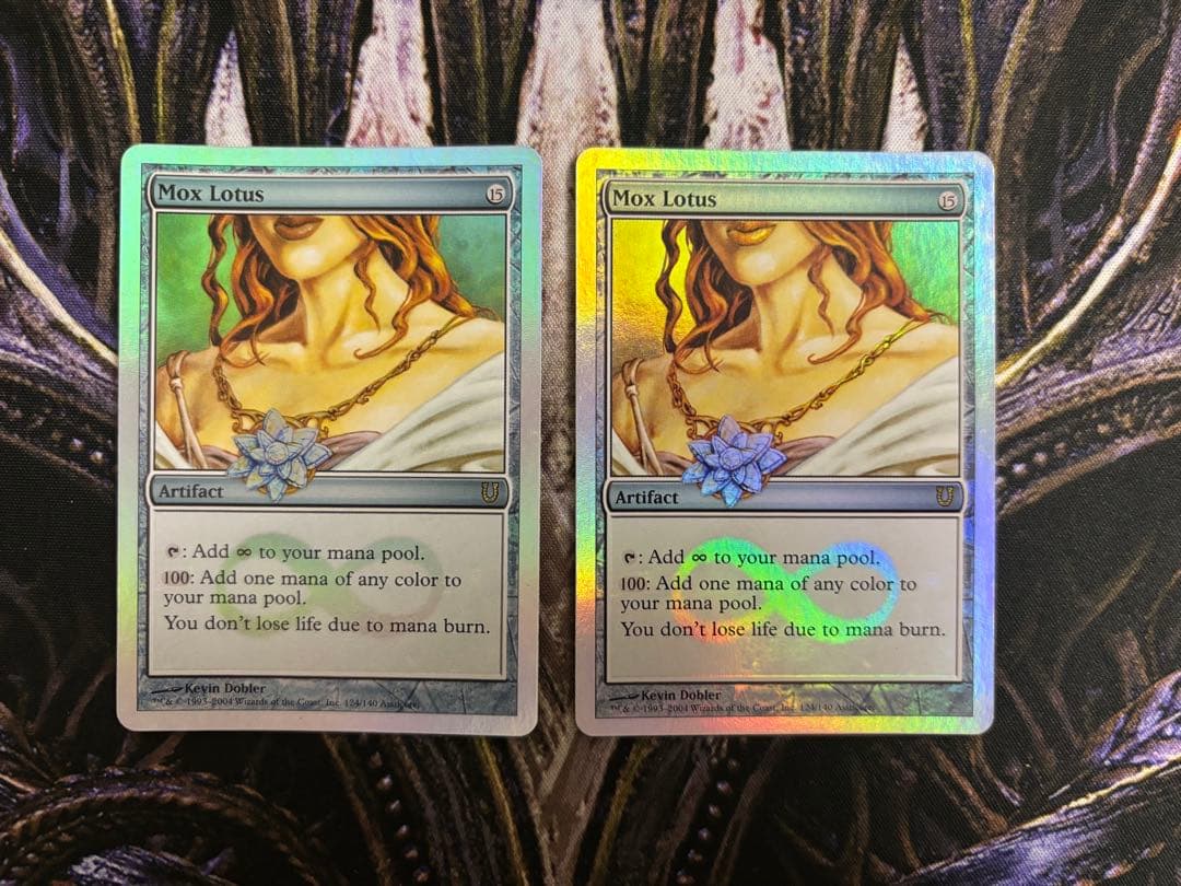 【最安値】MTG　UNH　Mox Lotus　foil　2枚