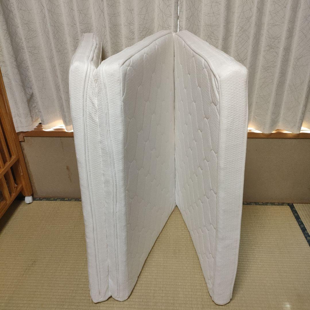 シングル エアーマットレス ホワイト HG90-S 厚さ9cm