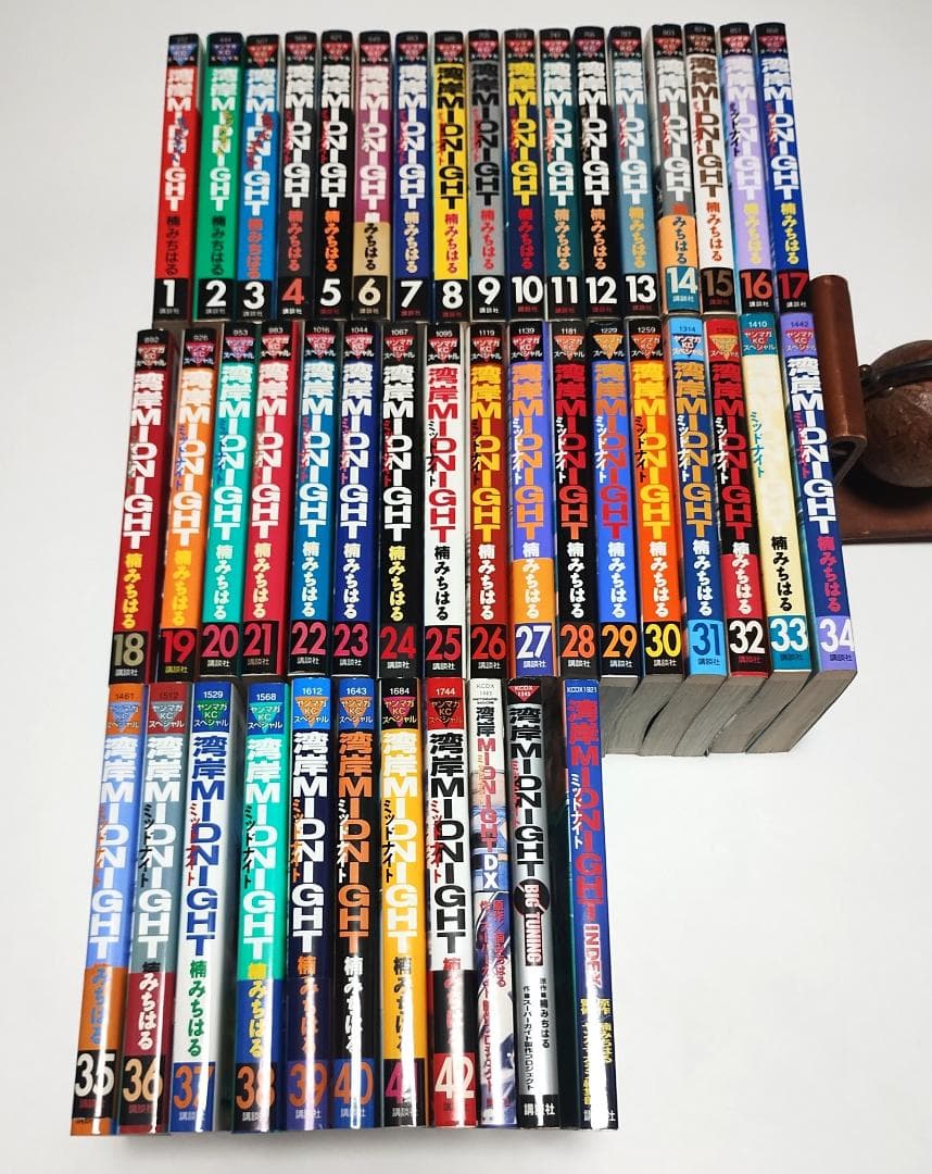 漫画■湾岸MIDNIGHT 全42巻＋別冊 計45冊セット(湾岸ミッドナイト)