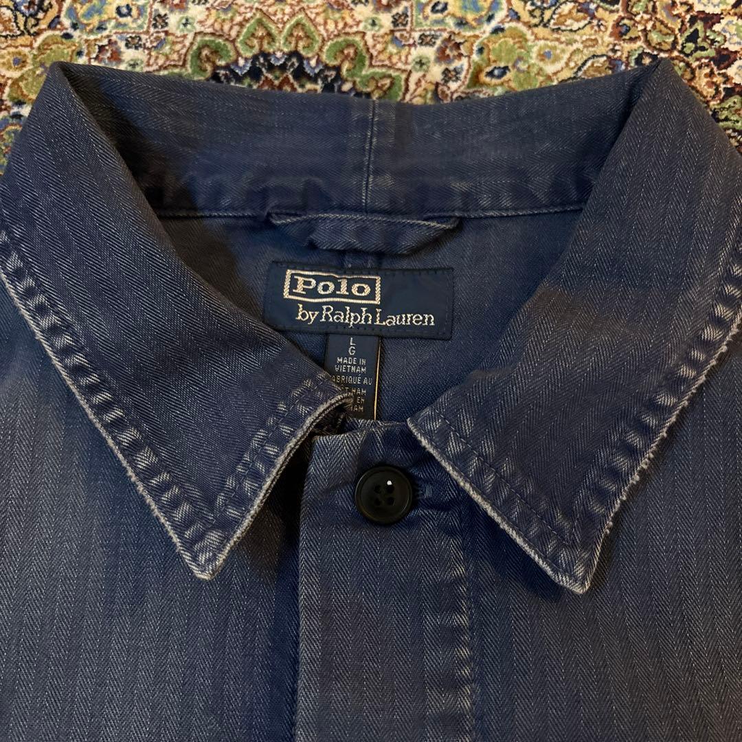Polo by Ralph Lauren カバーオール Lサイズ ダークブルー