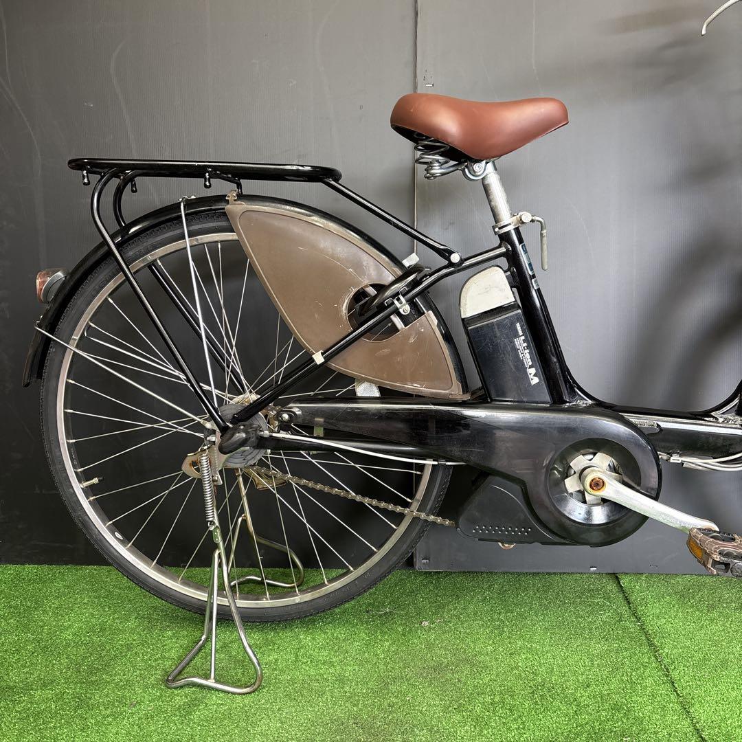 電動自転車 YAMAHA PAS Raffini ブラック 3人乗り対応　43★