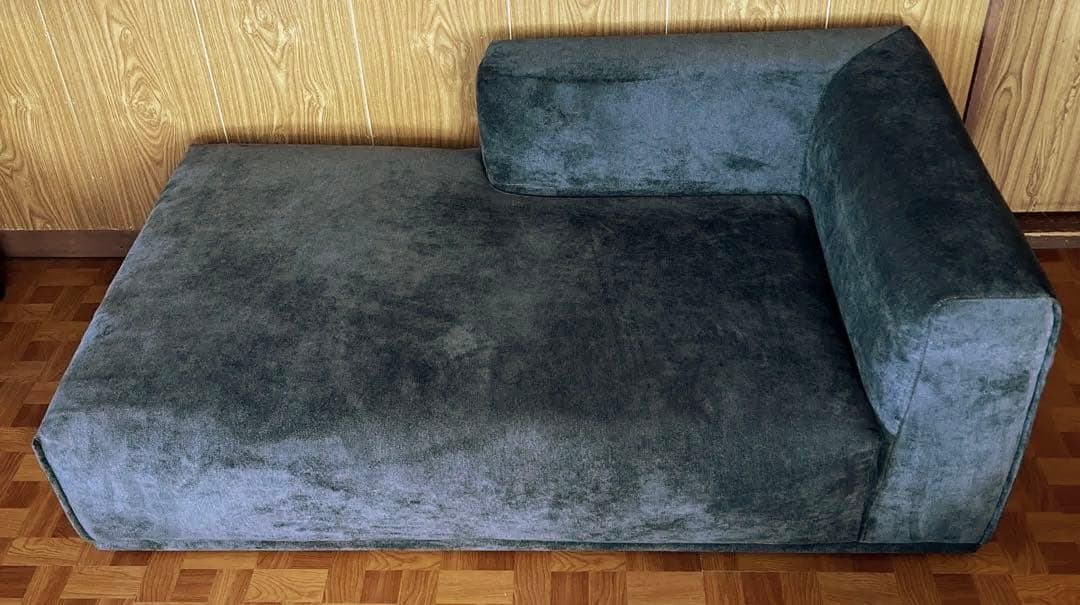 francfranc メーネ カウチ L ブラック フランフラン　ソファ