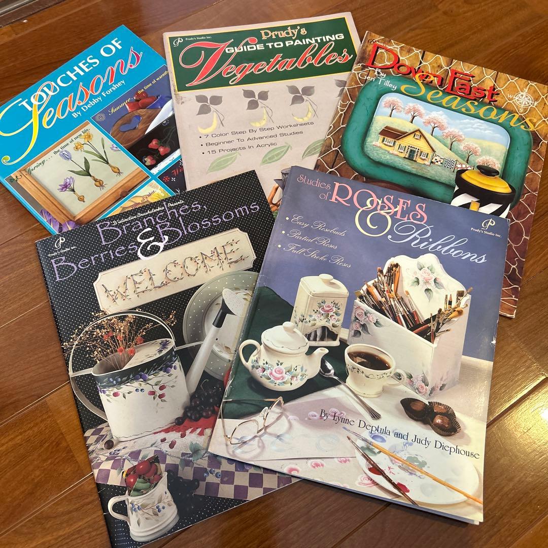 トールペイント　洋書　5冊セット