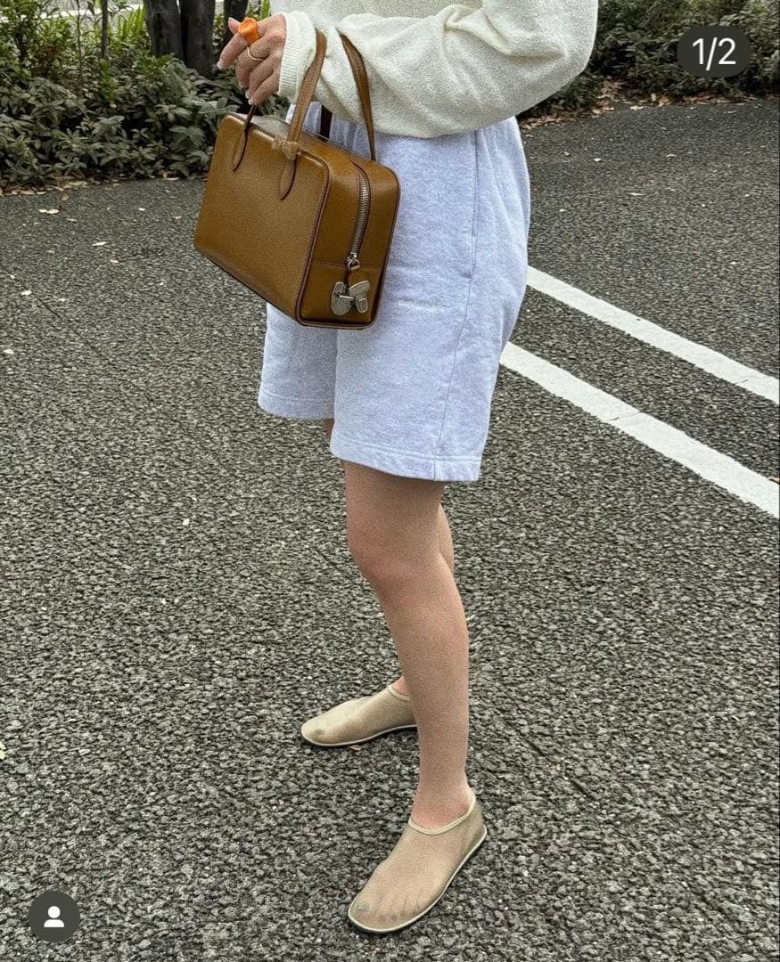 thehighlights 3piece sweat ショートパンツ グレー