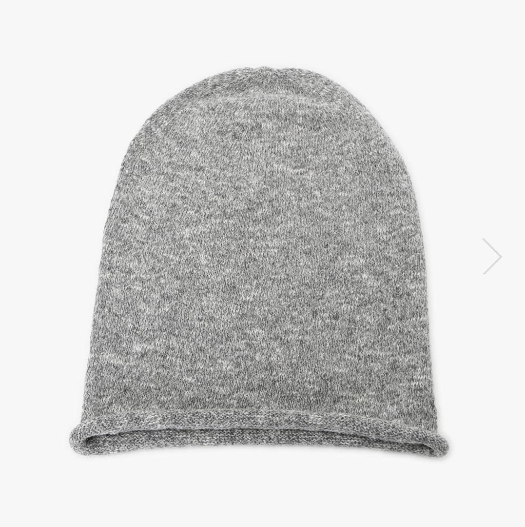 希少　アニエスb コットンニット帽