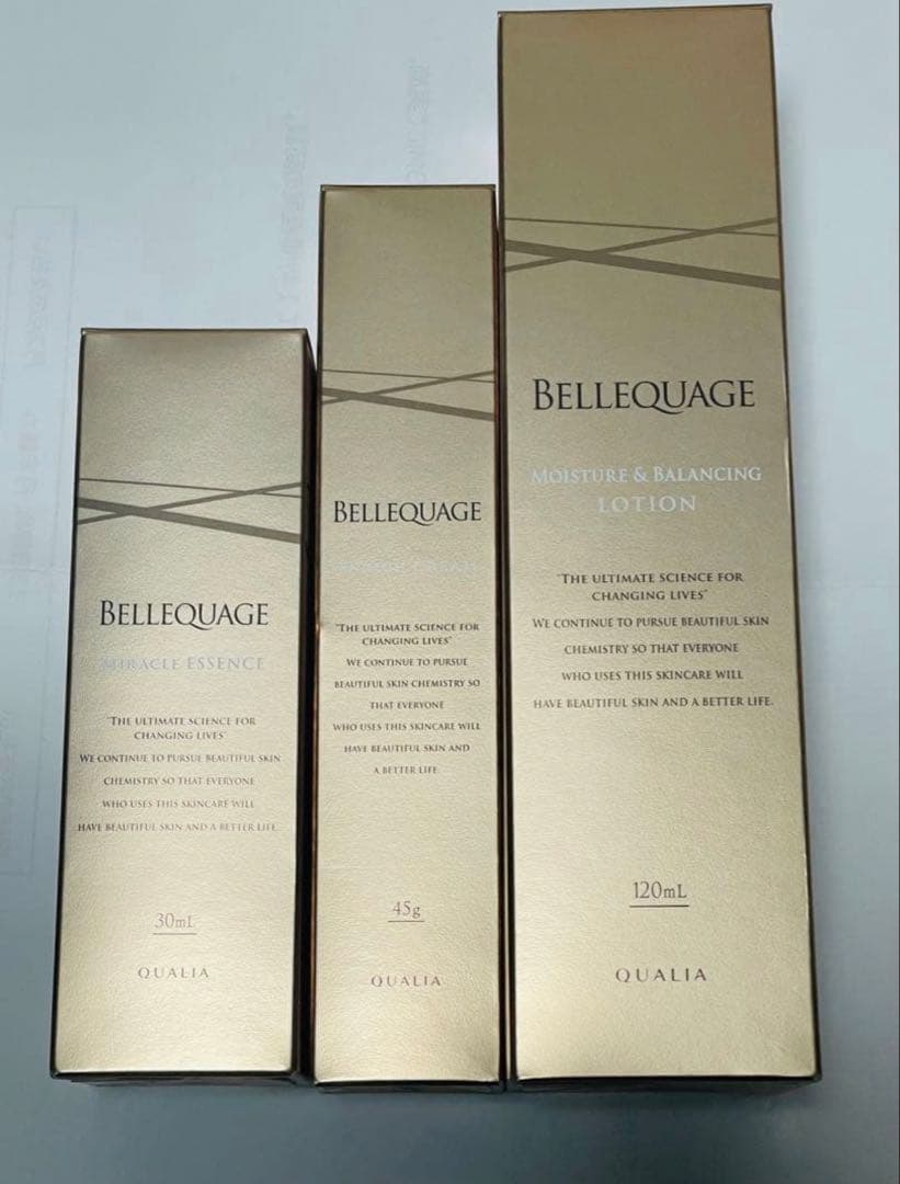 BELLEQUAGE 化粧水、美容液、クリーム