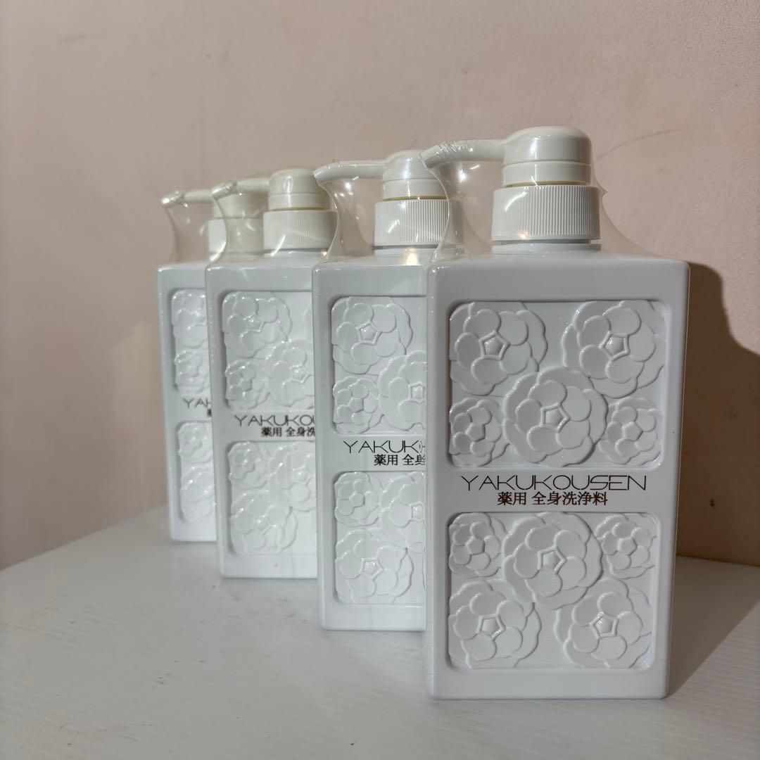 yakukousen ボディソープ 500ml 4本セット　薬酵泉