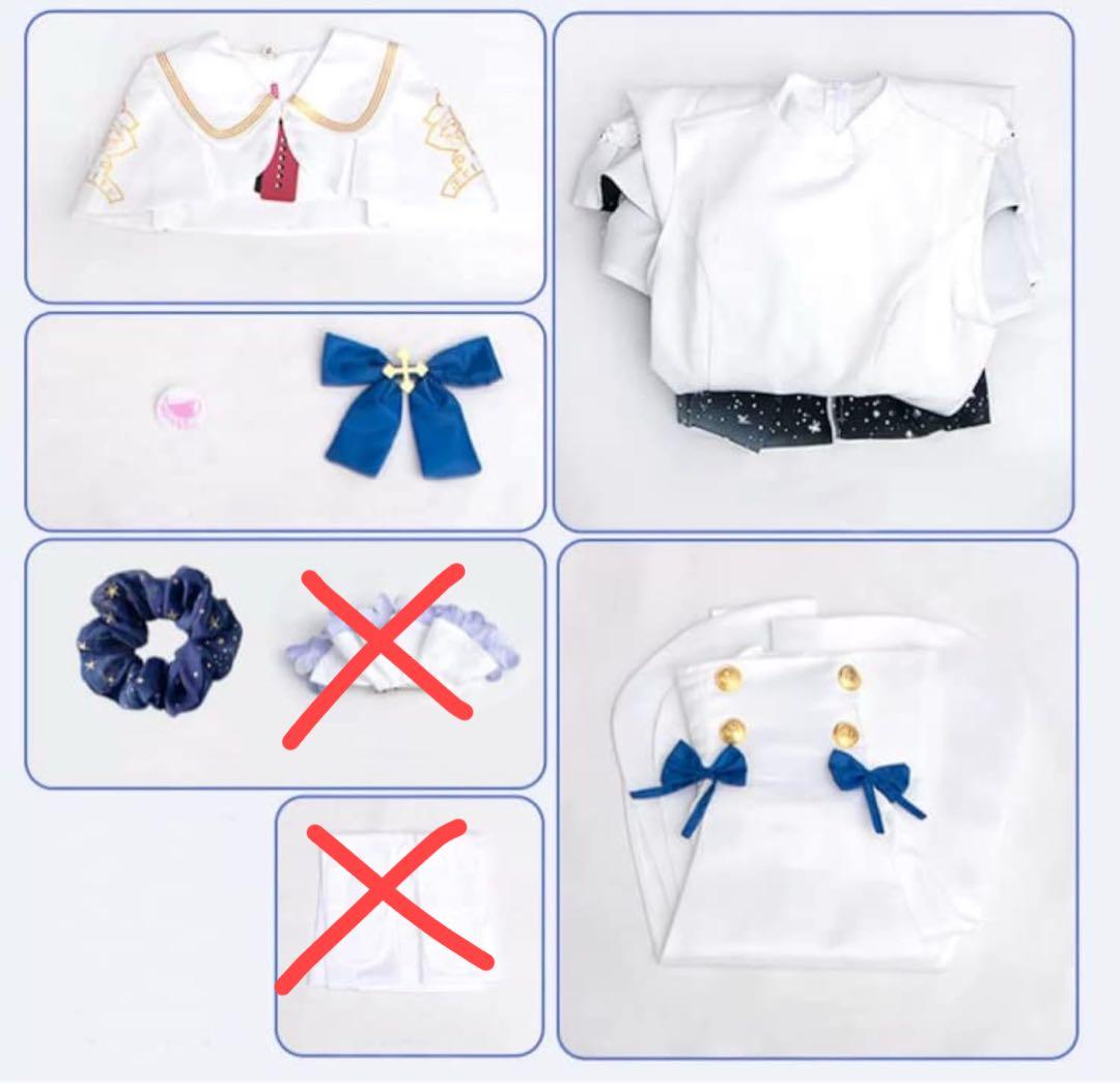 ブルアカ　聖園ミカ　コスプレ　衣装