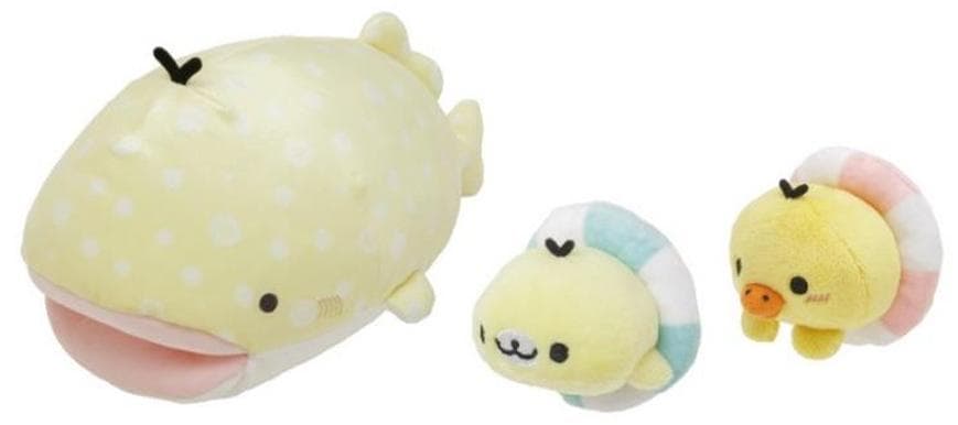 新品 いっしょに海中さんぽぬいぐるみ キイロイトリ アクアリウム　限定