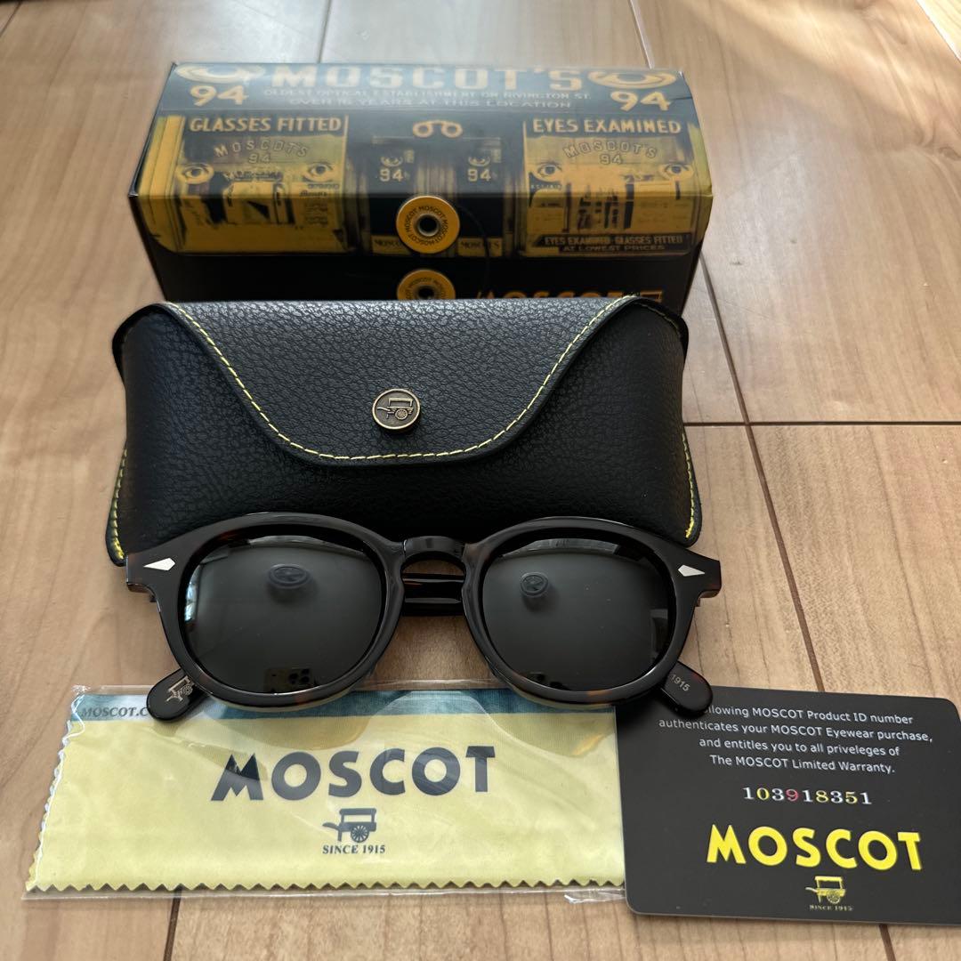 新品MOSCOT モスコット LEMTOSH 49レムトッシュ ブラウン