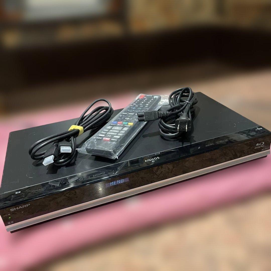 シャープ BD-W570 12倍録 1000GB換装！新品リモ等フル装備 完動品