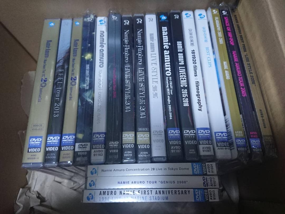 【未開封コレクション】安室奈美恵　Blu-ray　DVD　27組　セット