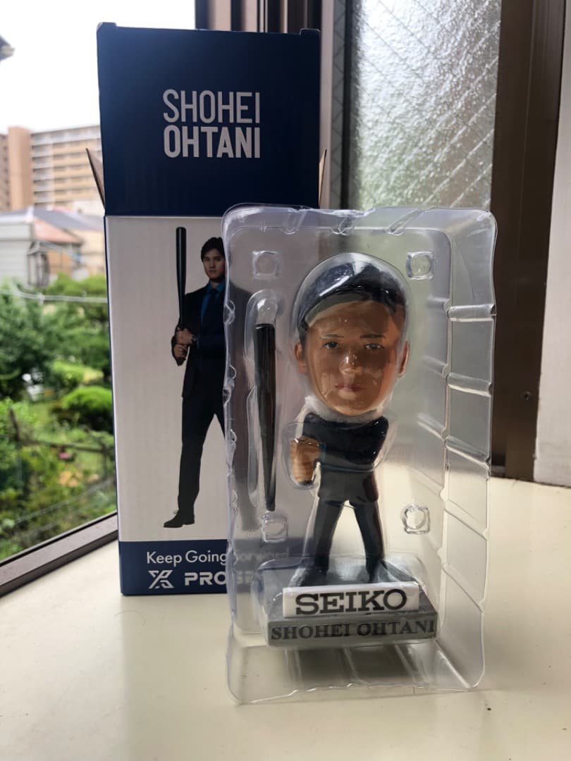 大谷翔平選手×Seiko ボブルヘッドキャンペーン　フィギュア