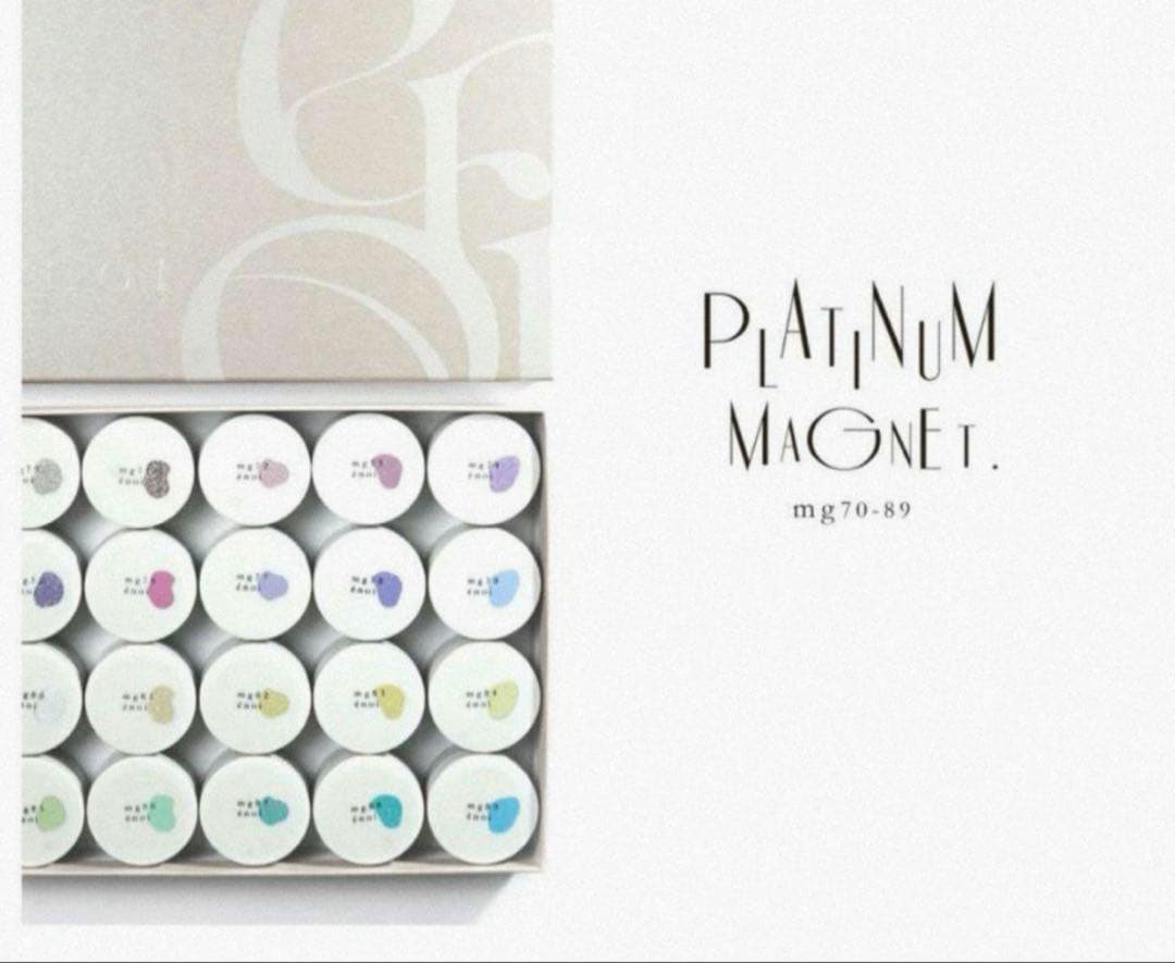 【新品未開封】　enoiプラチナマグ20色セット