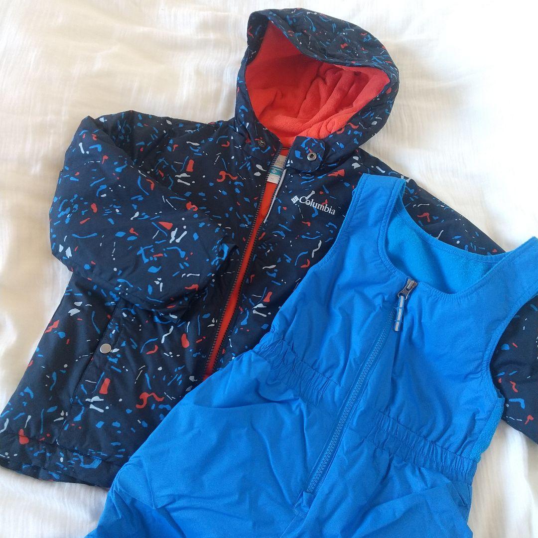 コロンビア 子供用 スキーウェア 上下セット xs 120