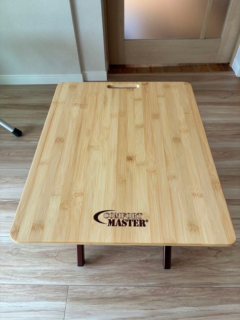 コールマン　コンフォートマスターバンブーサイドテーブル　廃盤品