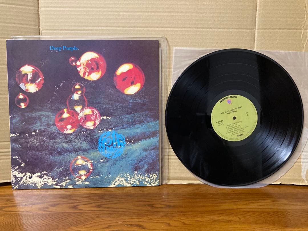 希少 国内盤 Deep Purple ディープパープル レコード 3枚 当時物