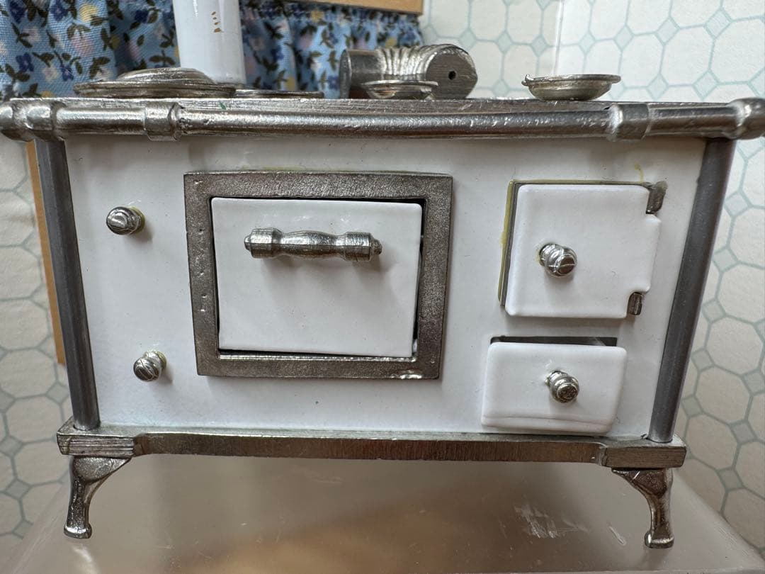 1:12 ドラクーン　ドイツ　ドールハウス　キッチン　コンロ