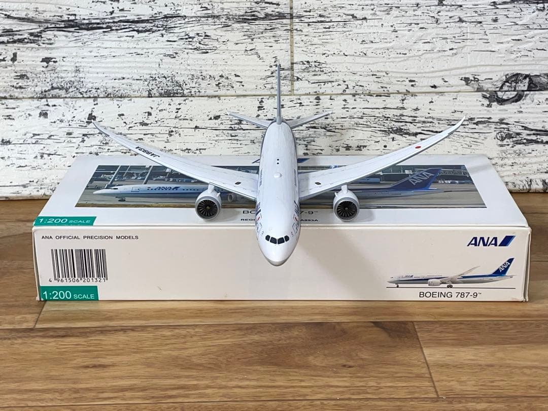 美品1/200 全日空 B787-9 1/200 NH20132 JA893A
