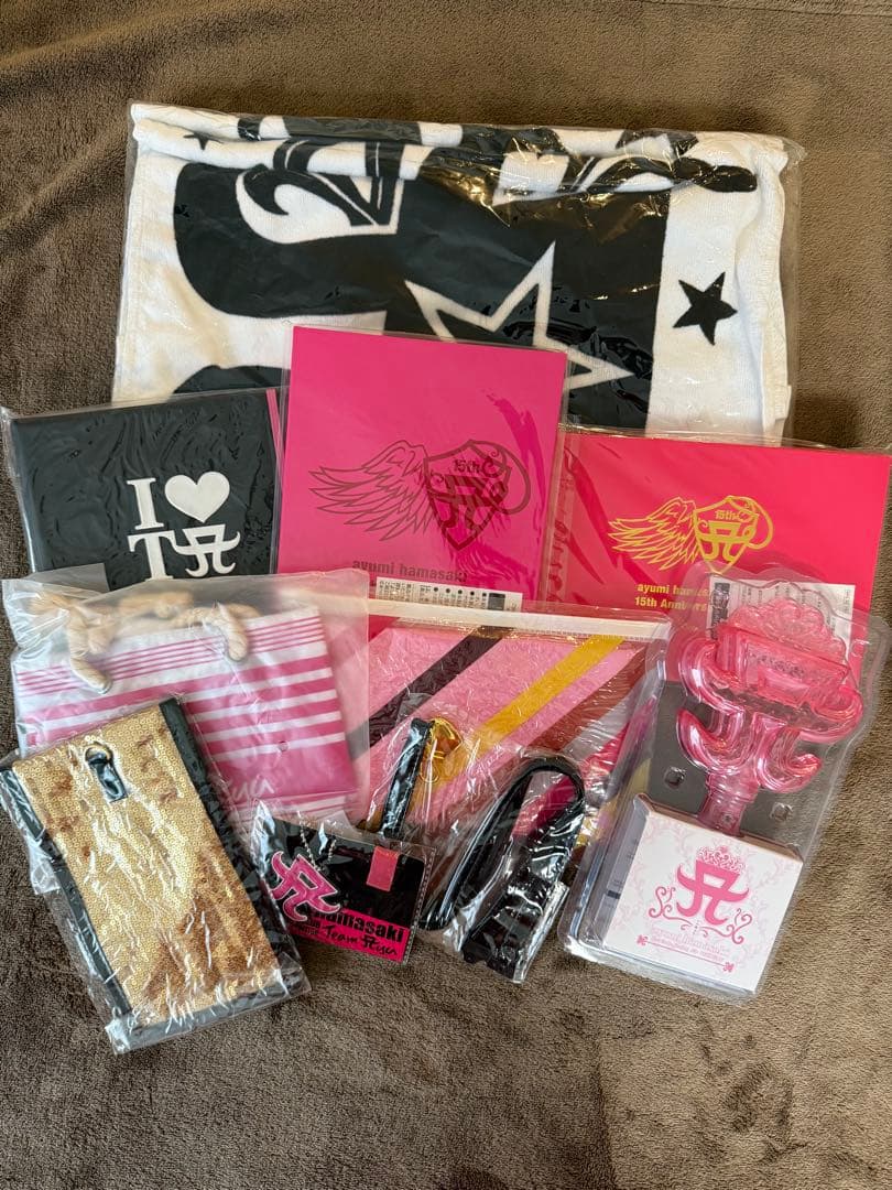 新品　浜崎あゆみ　teamAyu グッズ１０点セット