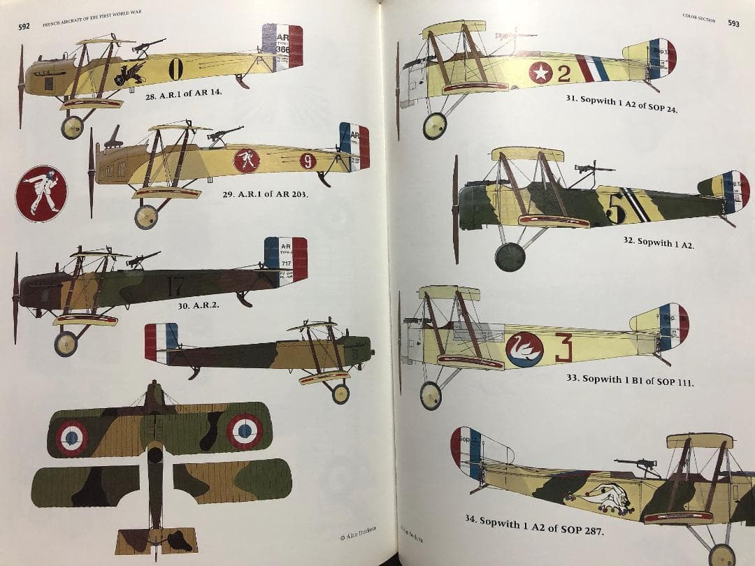 洋書 French Aircraft of the First WW