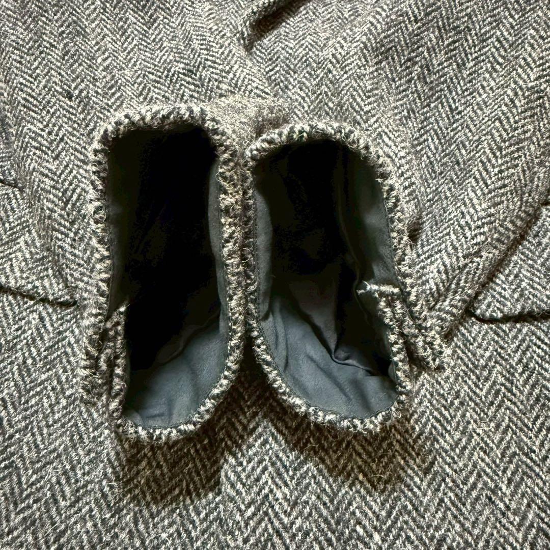 ハリスツイード　テーラードジャケット　ヘリンボーン　CLIFFORD