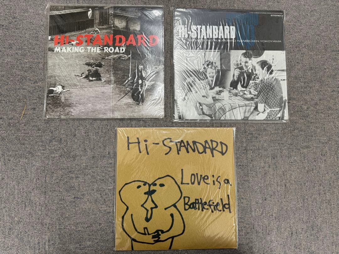 Hi-STANDARD レコード 3枚セット