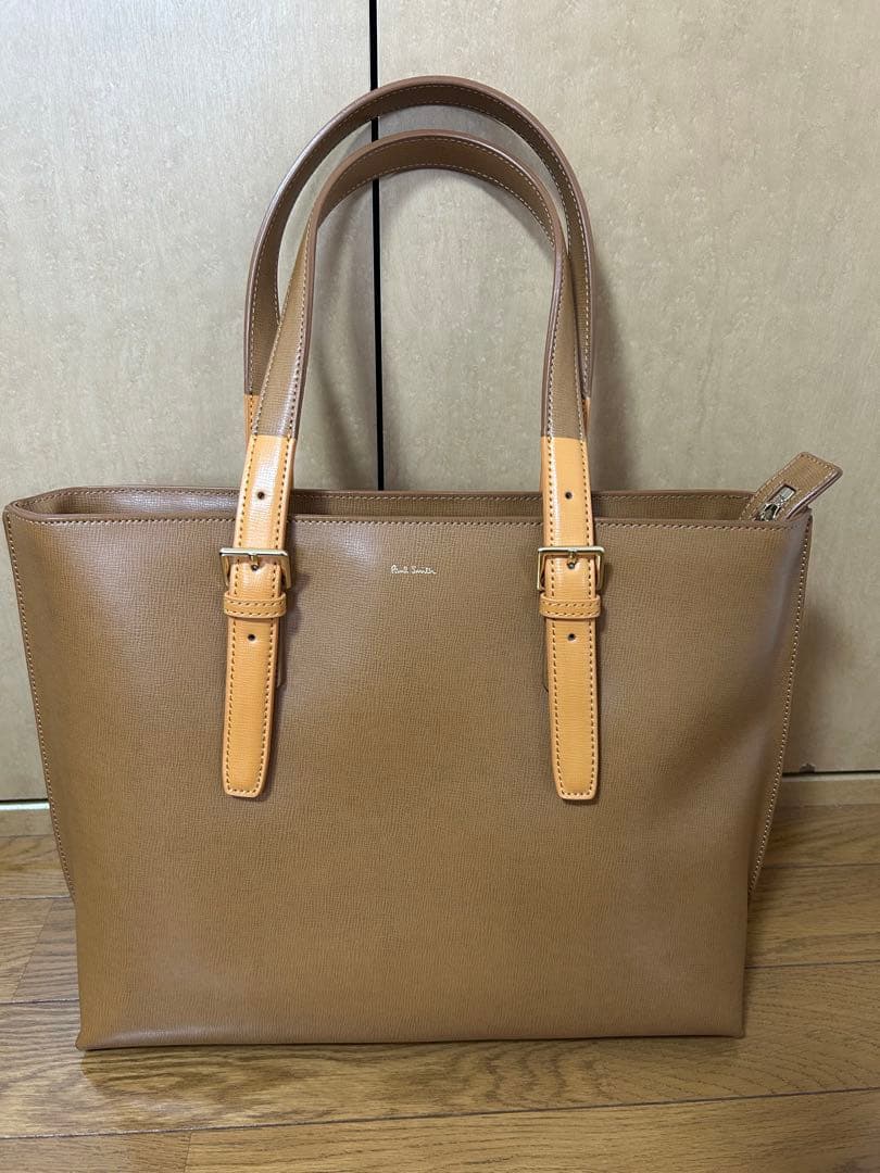 美品☆Paul Smith ビジネスバッグ ブラウン
