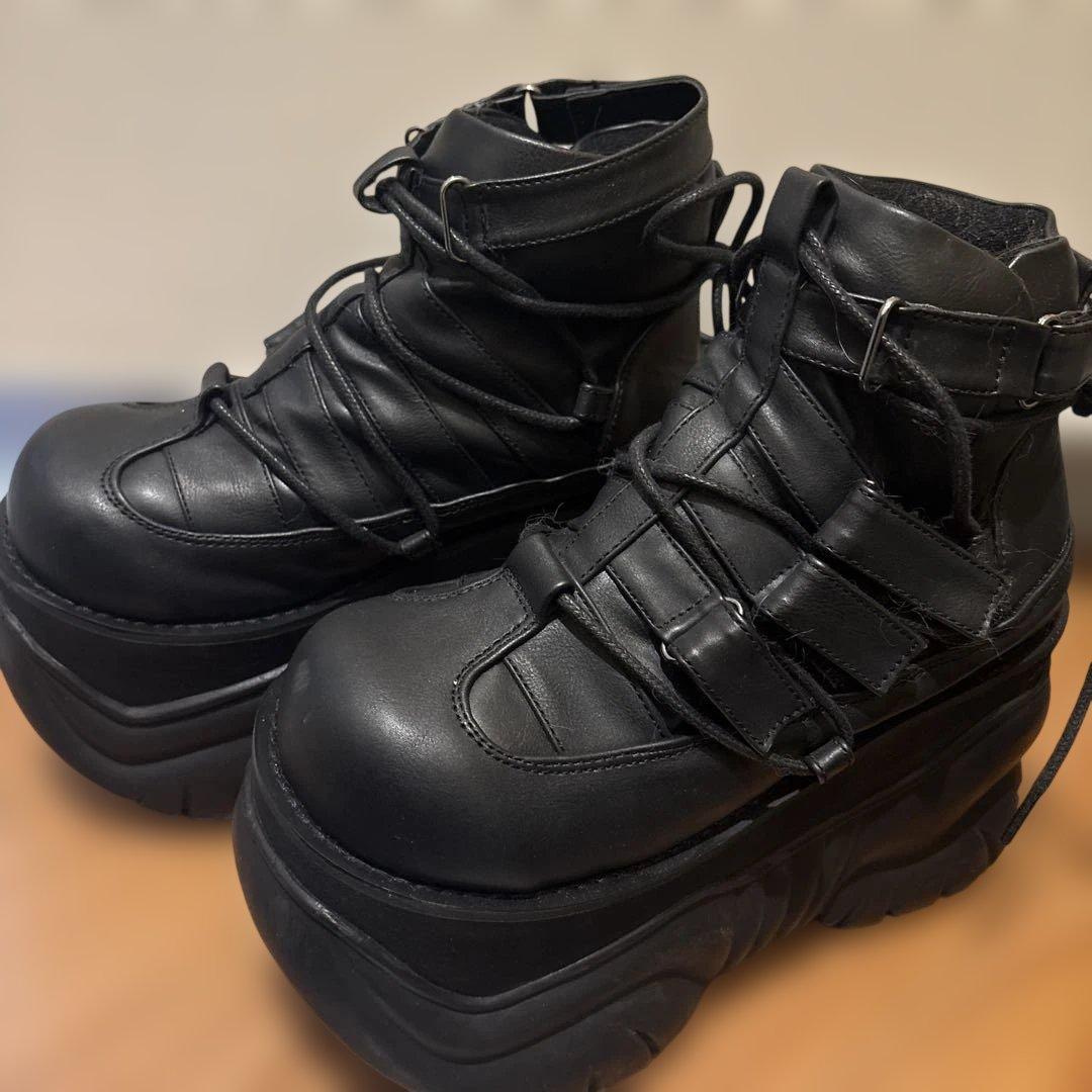 DEMONIA 厚底スニーカー サブカル 地雷 ゴシック