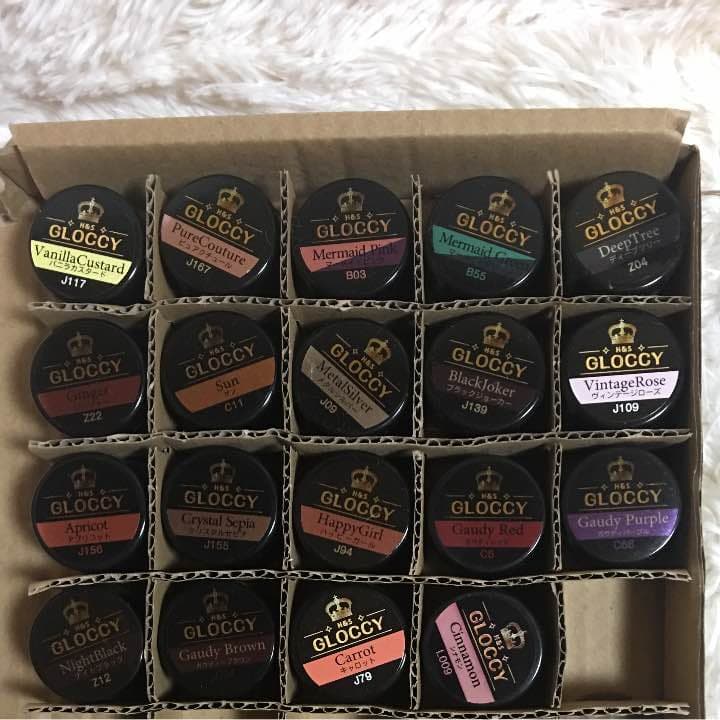 1つ ¥350 ジェルネイル カラージェル カラーネイル