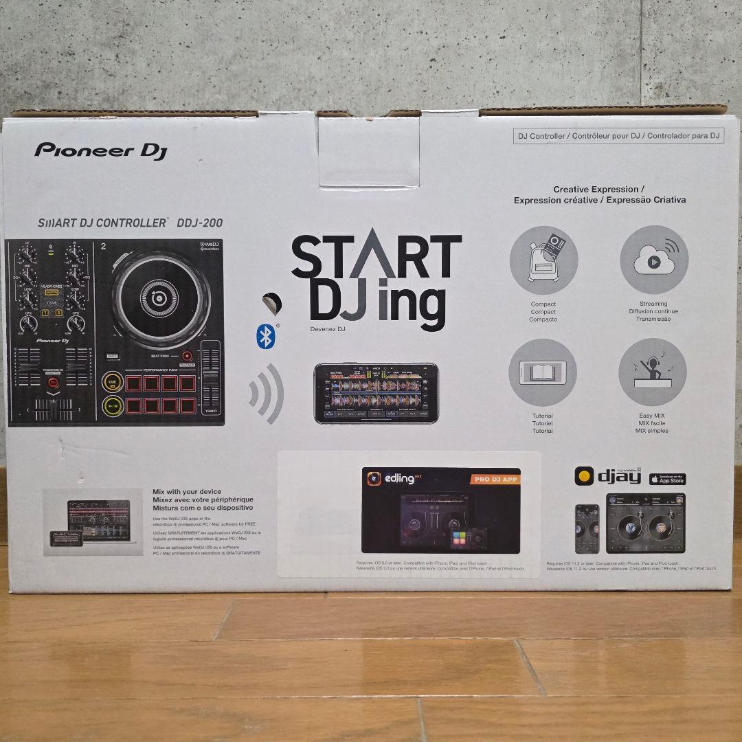 美品‼Pioneer DJ(パイオニア)DJコントローラー　DDJ-200