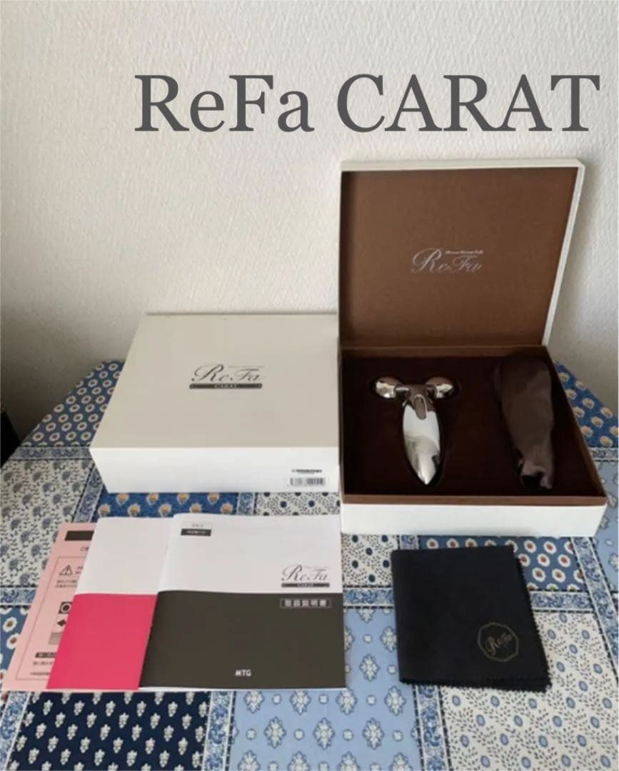 MTG ReFa CARAT リファカラット プラチナ電子ローラー