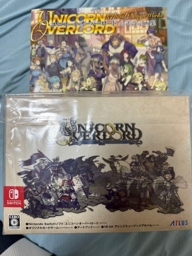 ユニコーンオーバーロード モナークエディション ニンテンドースイッチソフト、画集