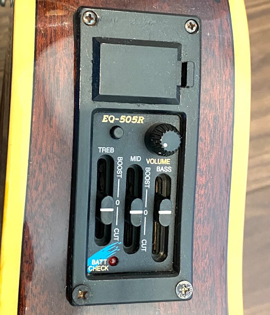 希少【注意】裏面傷みあり！Juno EA-70FC/BS エレアコ ギギター