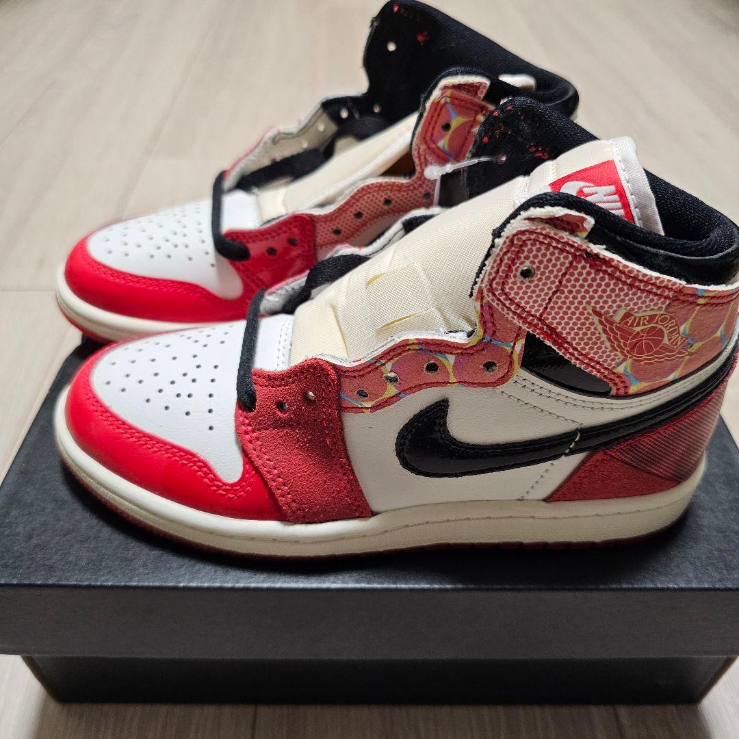 スパイダーマンコラボ JORDAN1 RETORO HIGH OG SP（PS）