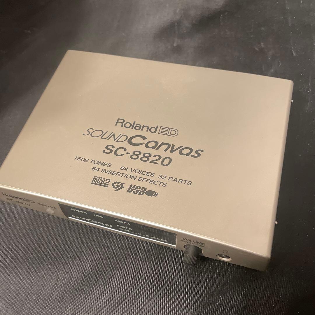 動作未確認Roland SC-8820 MIDIインターフェース本体のみ
