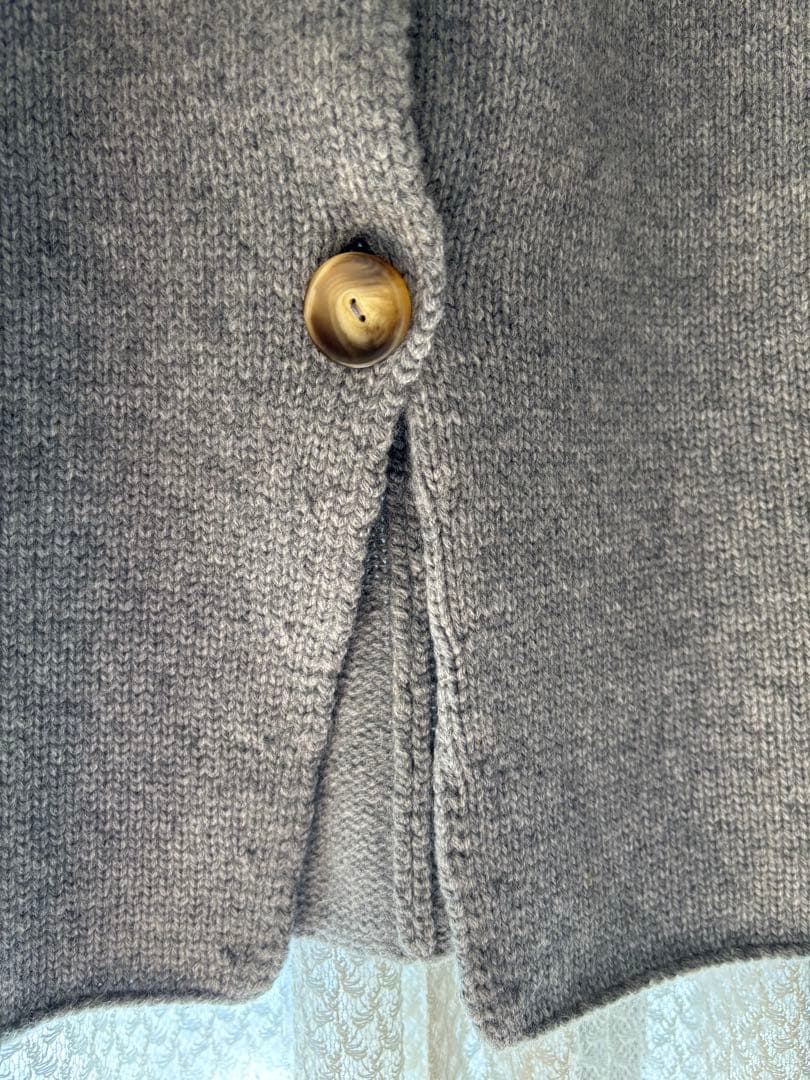 FABIANA FILIPPI カシミア カーディガン グレー