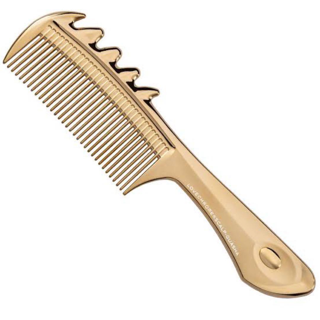 ラブクロム　スカルプカッサ　 正規品　K24GP GOLD ヘアコーム