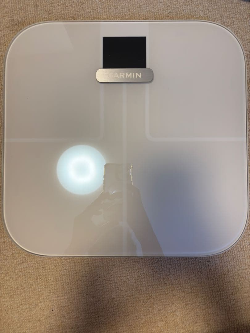 Garmin 体脂肪計 Bluetooth接続