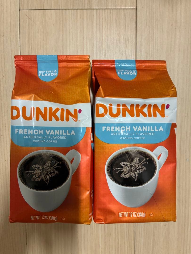 DUNKIN' DONUTS ダンキン ドーナツコーヒー バニラ