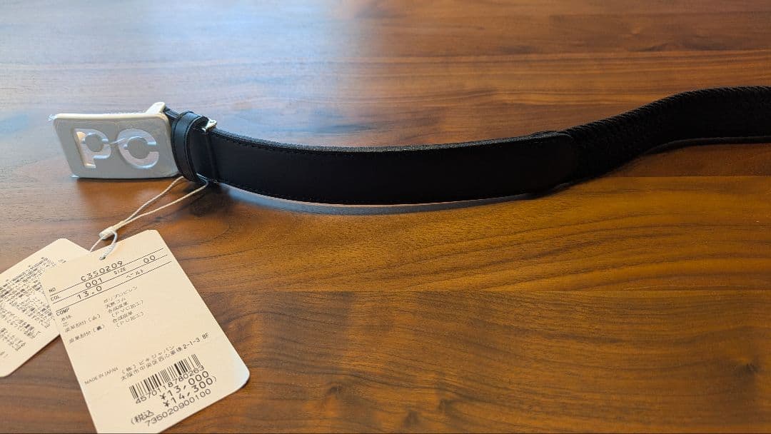 Picone Club メンズ ゴルフ ベルト 黒