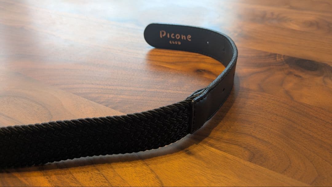 Picone Club メンズ ゴルフ ベルト 黒